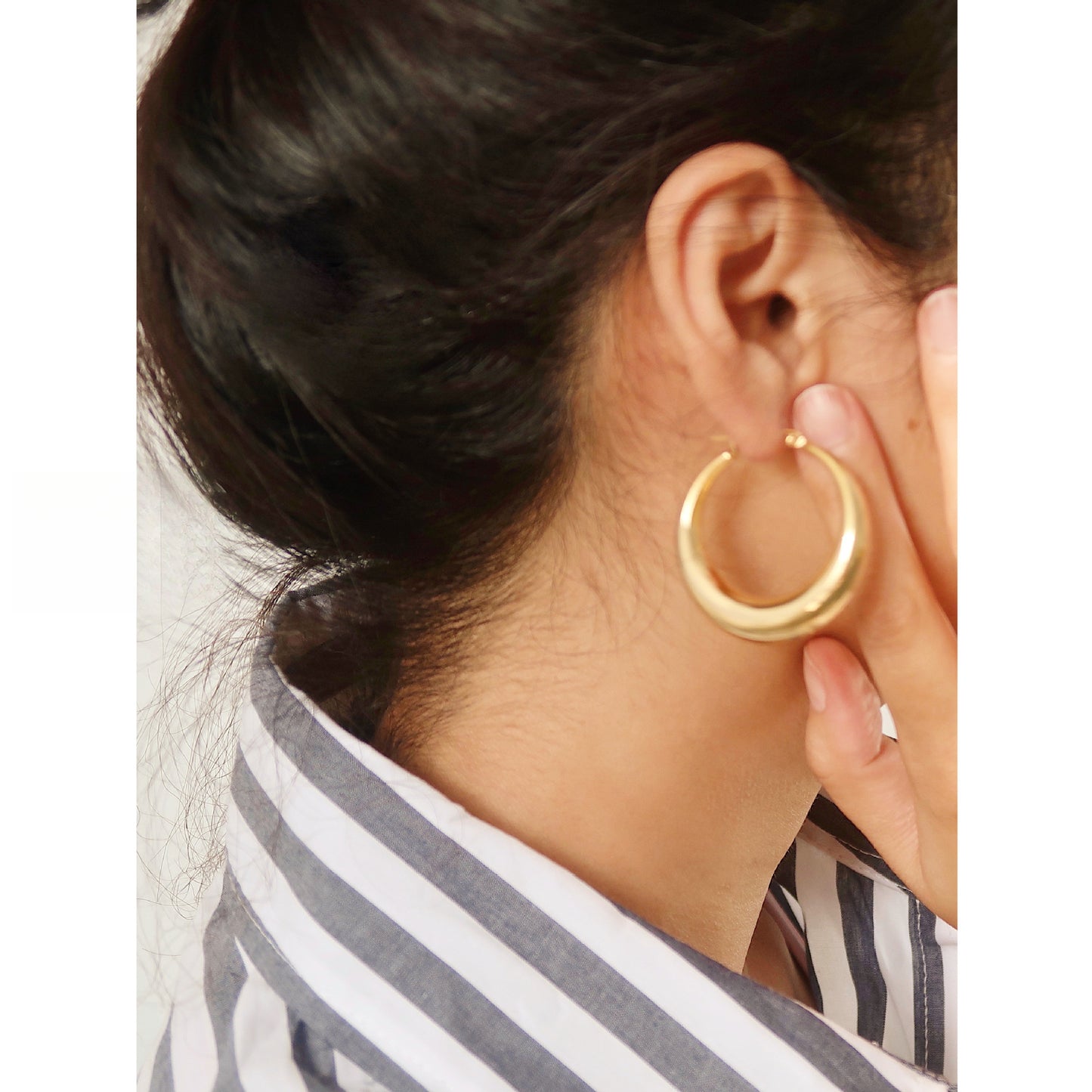 Hollow Round Earrings