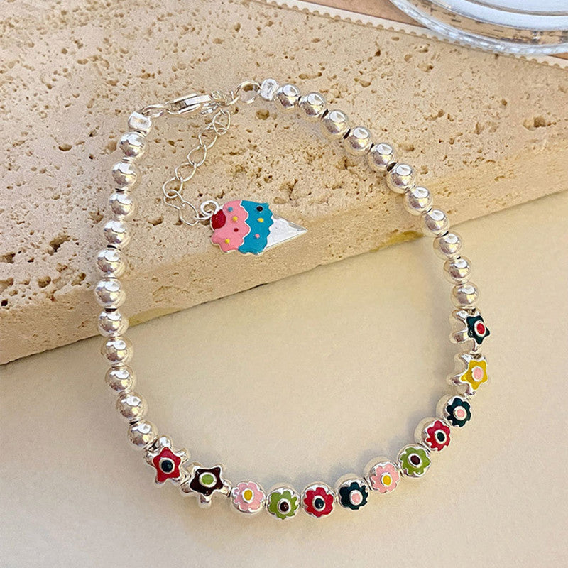 Rainbow Beads Bracelet