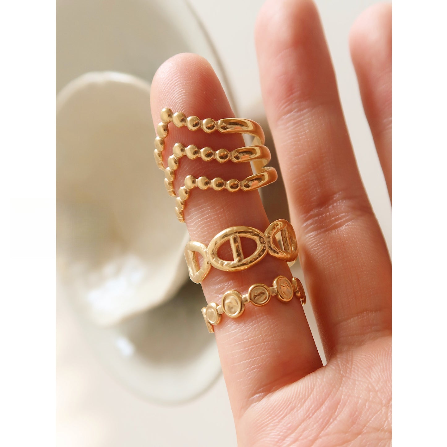 Multiple Layers Round Ring