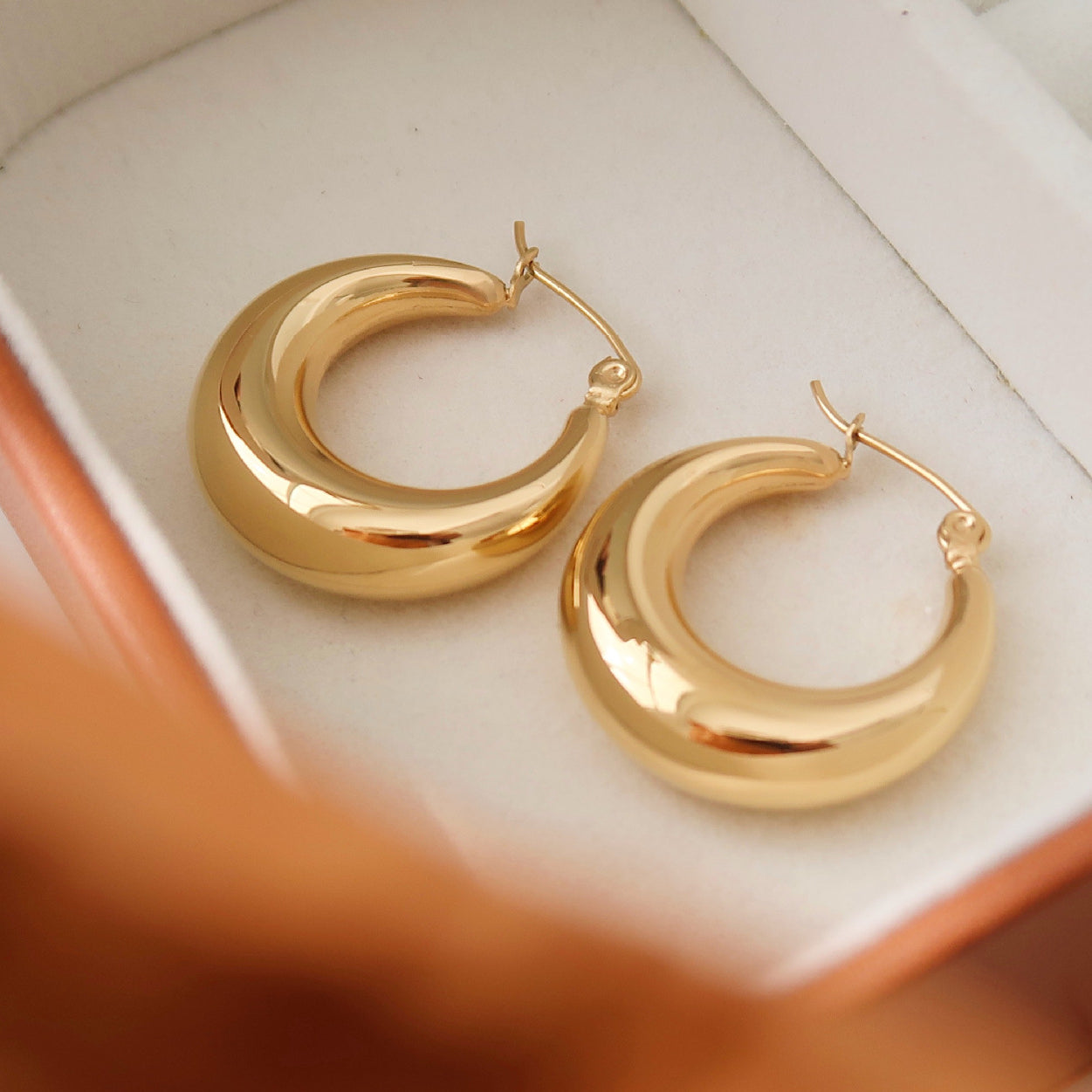 Hollow Round Earrings