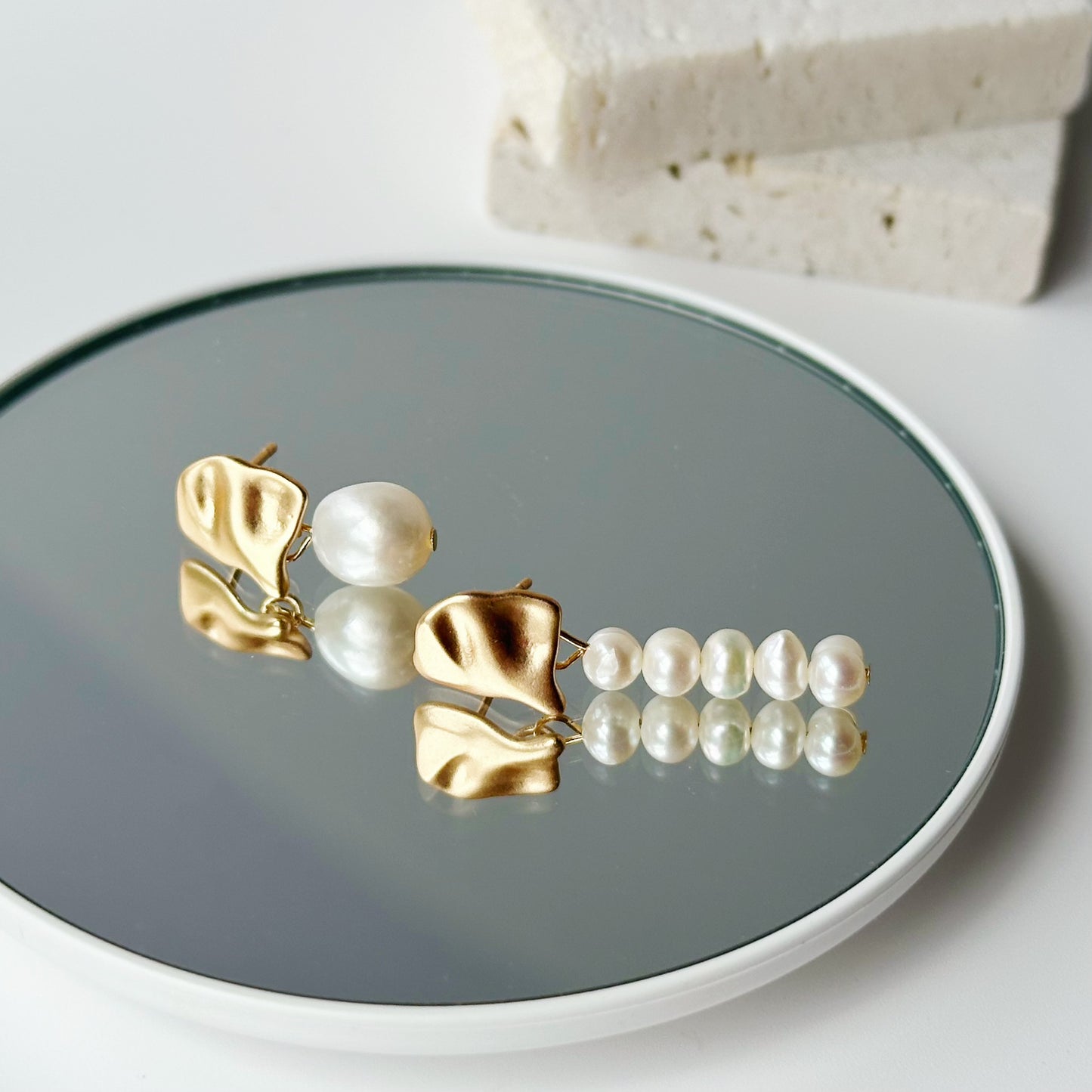 Baroque Pearl Earring