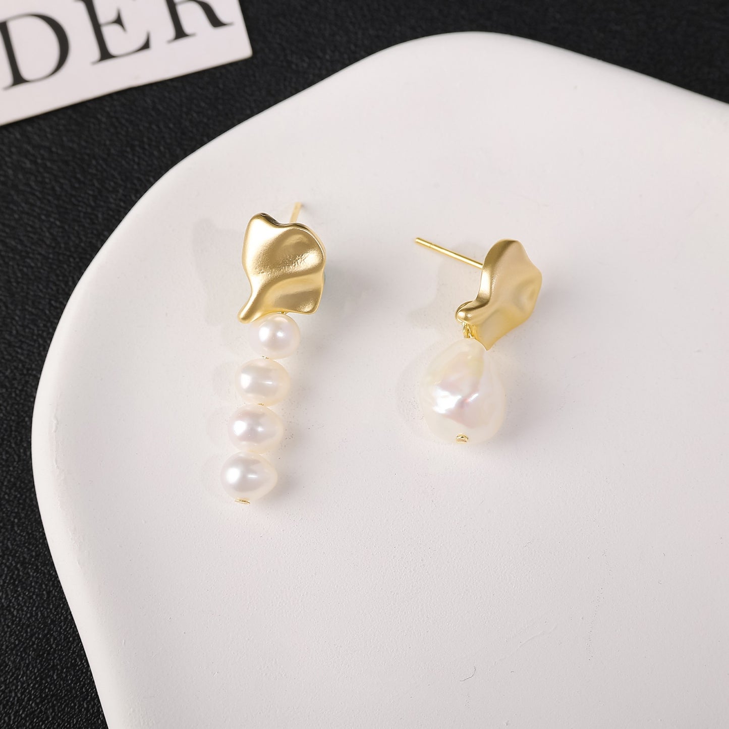 Baroque Pearl Earring