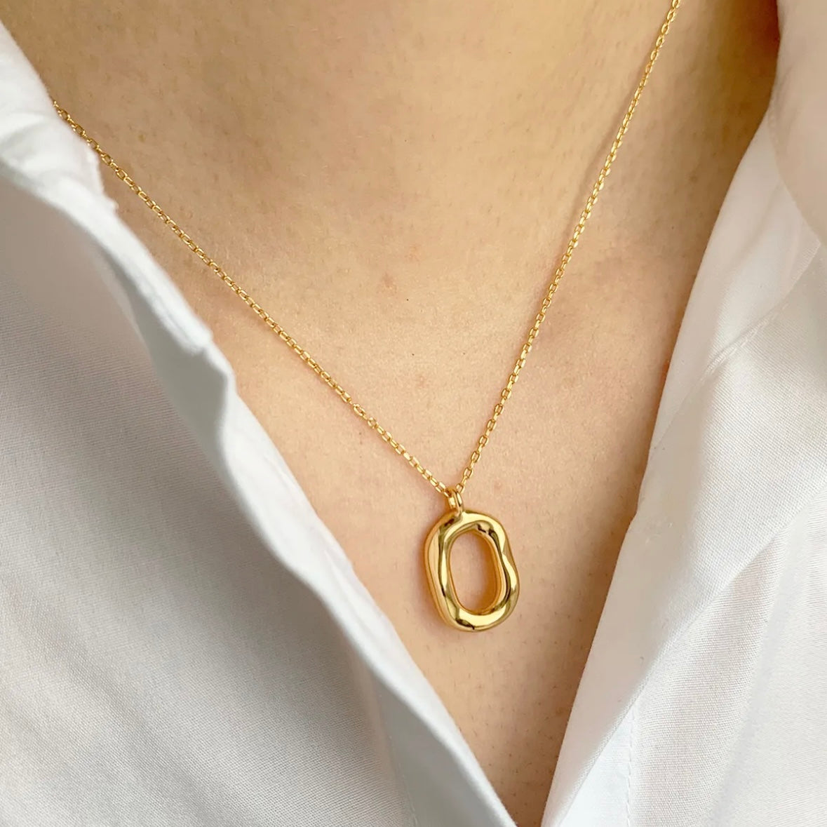 Circular Gold Chain